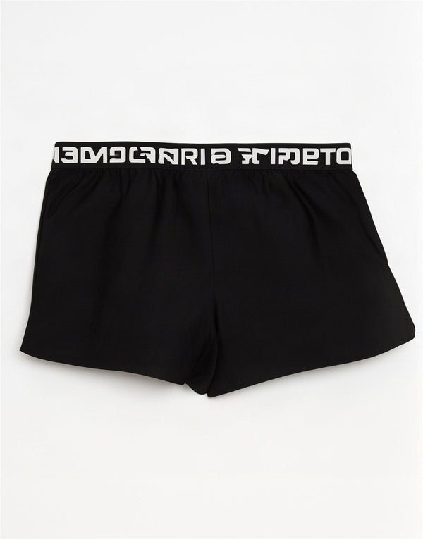Shorts esportivos Under Armour Girls Heat Gear Loose Fit 13-14 anos XL preto