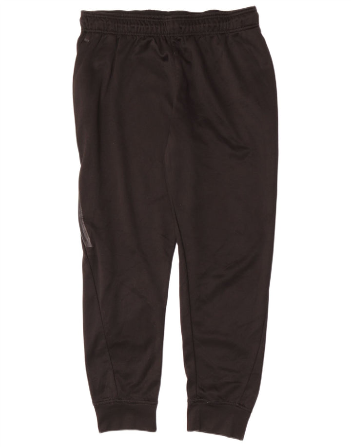 REEBOK Calça de treino masculina Joggers grande poliéster preto