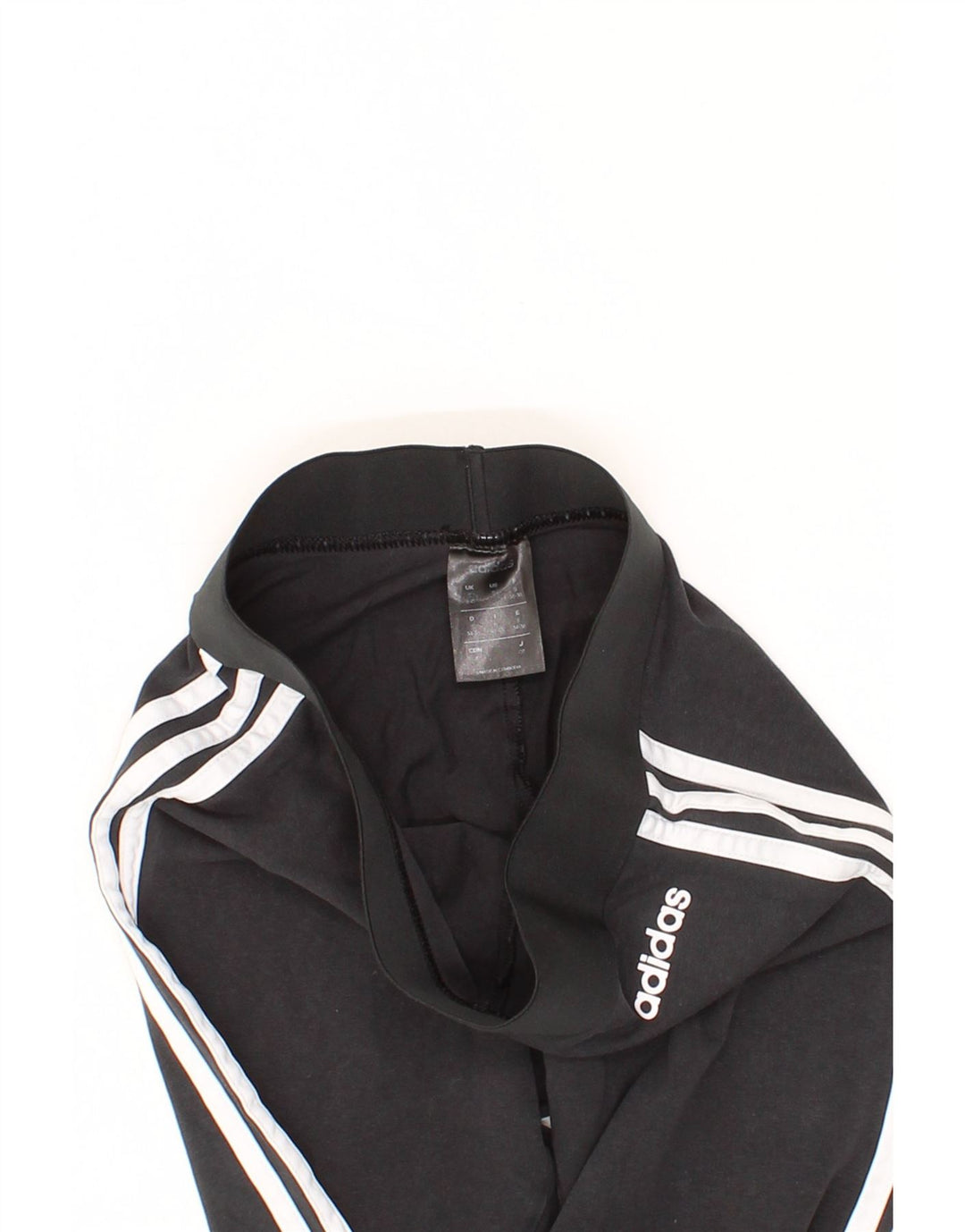 ADIDAS Womens Leggings UK 8 Small Black Cotton Vintage Adidas and Second-Hand Adidas from Messina Hembry 