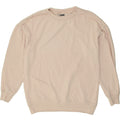 URBAN CLASSICS Womens Sweatshirt Jumper UK 14 Medium Grey Cotton Vintage Urban Classics and Second-Hand Urban Classics from Messina Hembry 