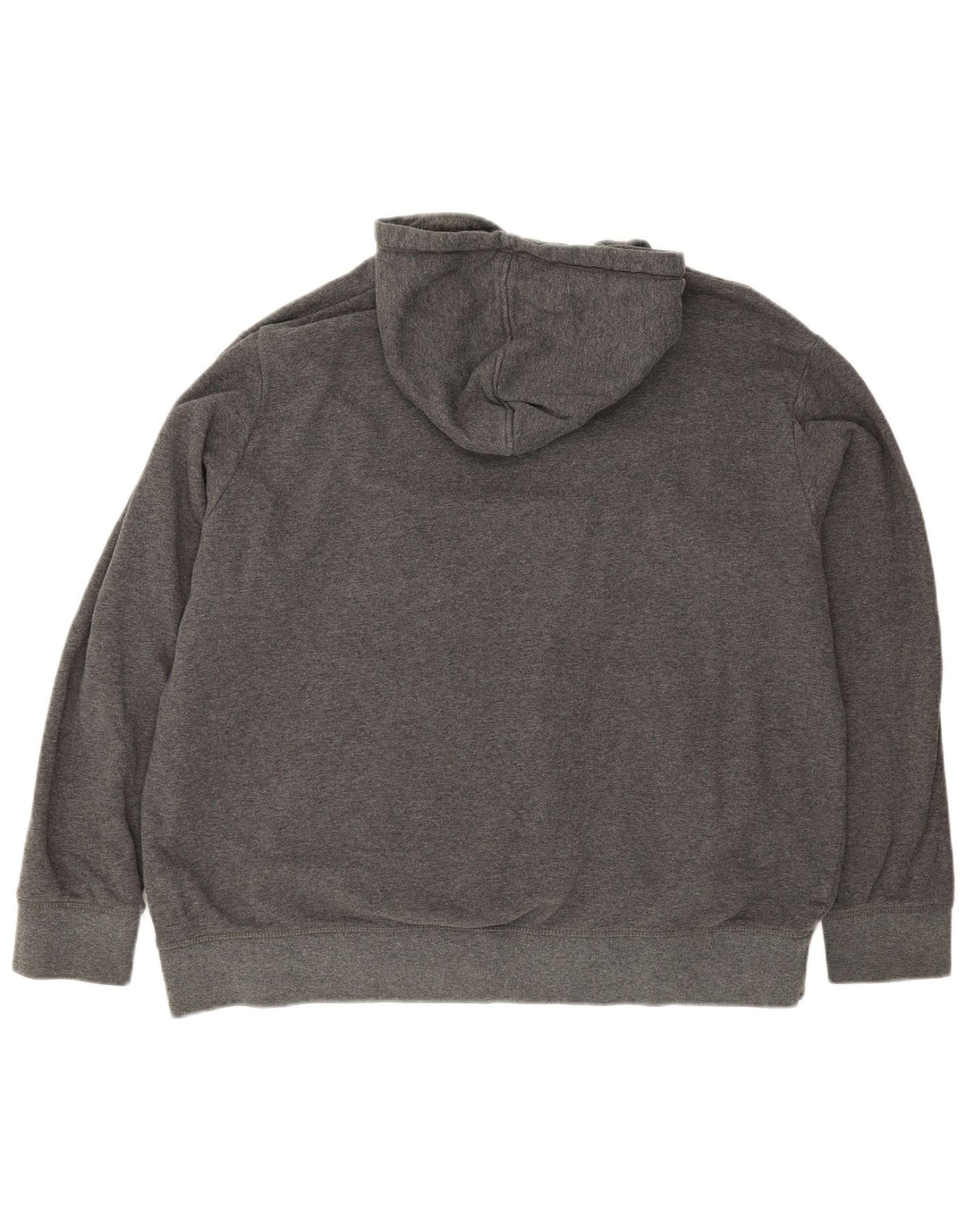 REEBOK moletom com capuz gráfico masculino 2XL algodão cinza