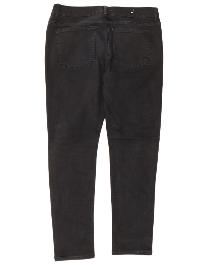 Reiss Mens Slim Jeans W34 L30 Cinza Algodão