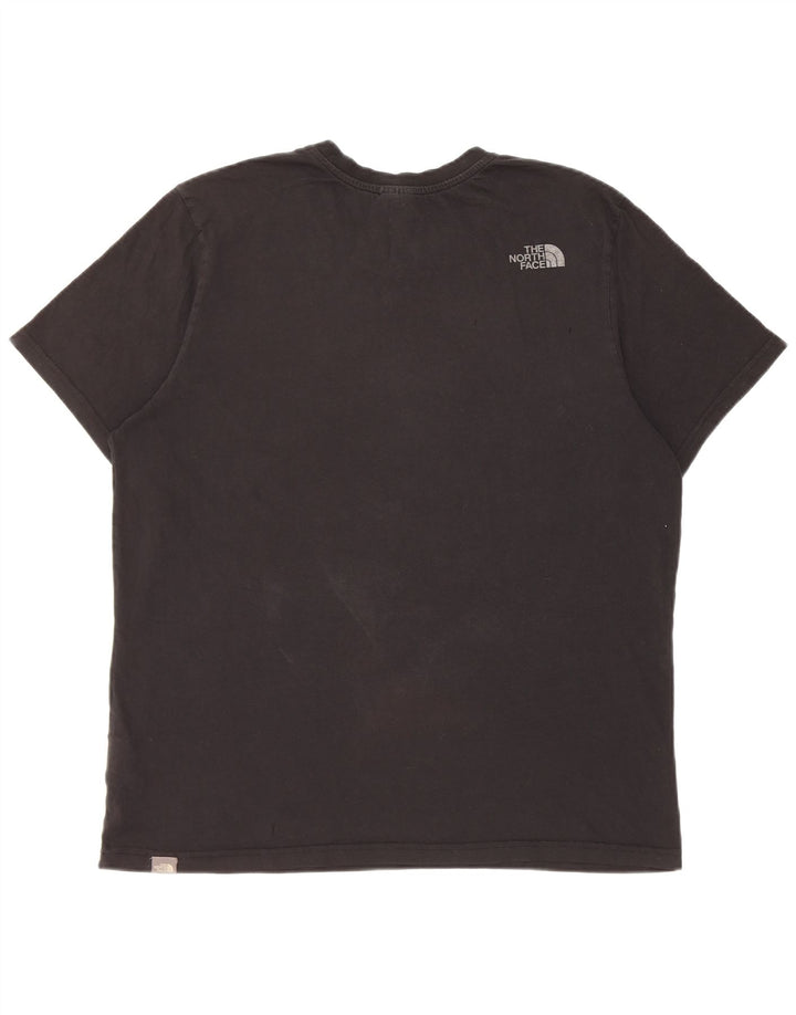 Camiseta masculina The North Face grande algodão preto