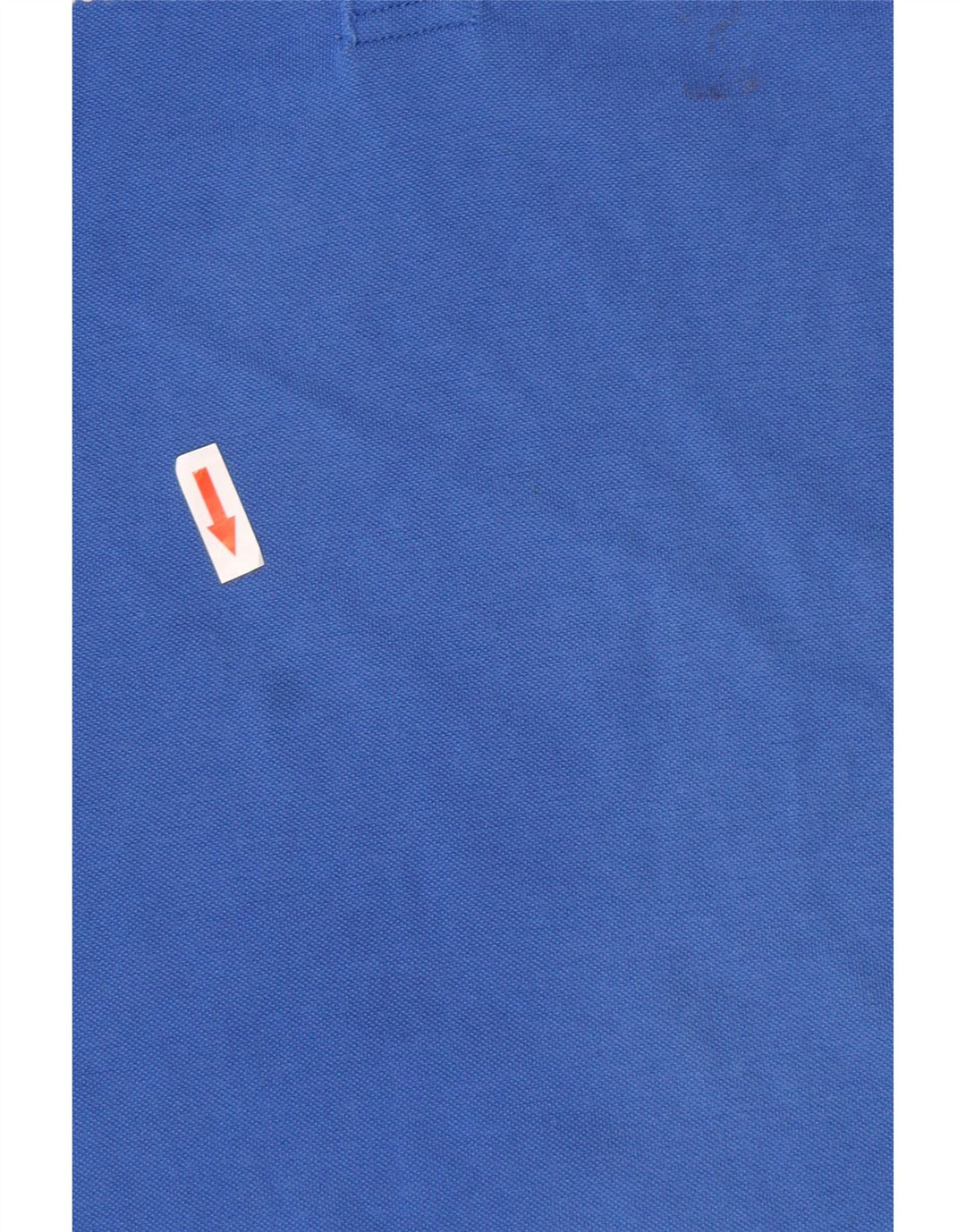Camisa polo masculina Champion Graphic pequena azul algodão
