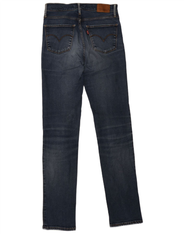 Calça jeans feminina Levi's 724 High Rise Straight W26 L32 Azul Lyocell