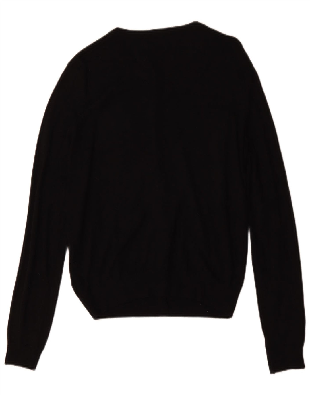 Suéter cardigã feminino Marks & Spencer Reino Unido 12 viscose preta média