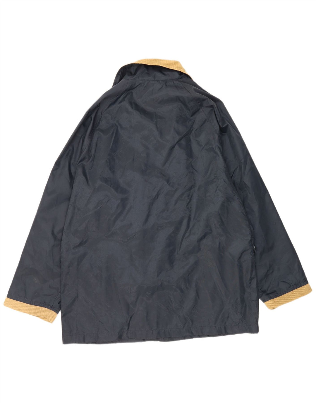 AMERICA Casaco feminino oversized UK 18 XL azul marinho poliamida