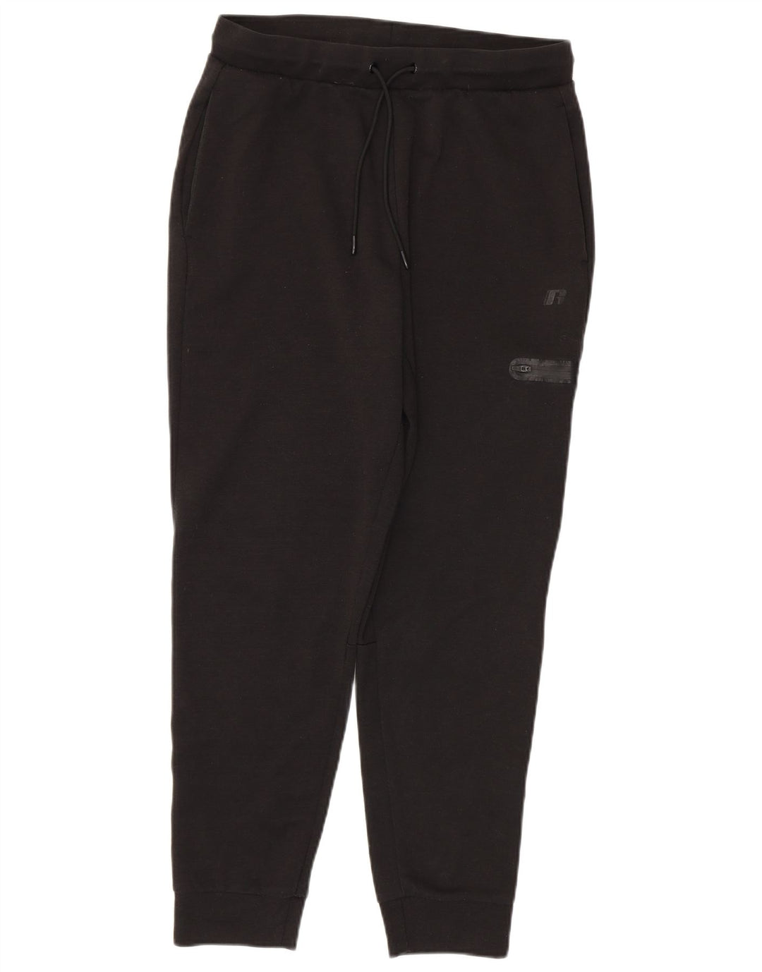 RUSSELL ATLÉTICO Mens Cargo Calças de treino Joggers Médio Preto
