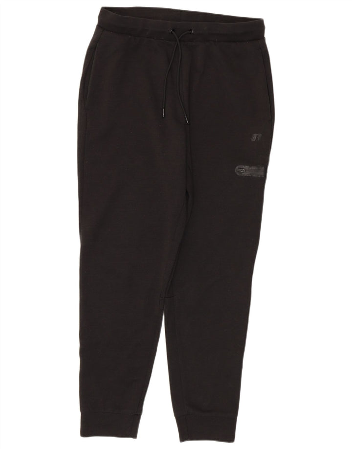 RUSSELL ATLÉTICO Mens Cargo Calças de treino Joggers Médio Preto