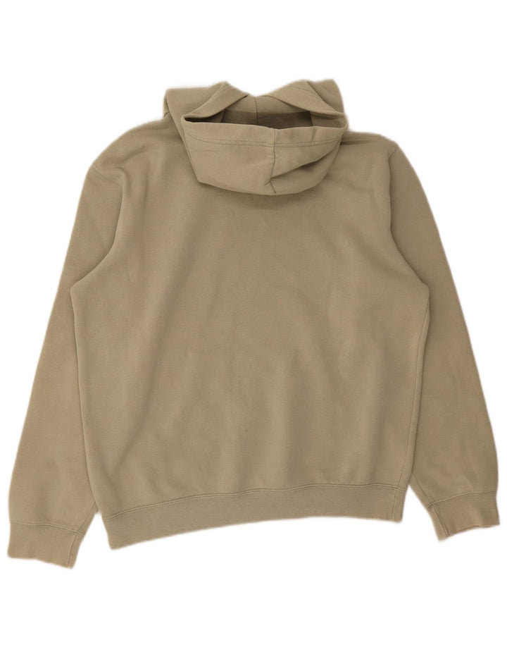 Jumper masculino com capuz gráfico Champion médio algodão cáqui