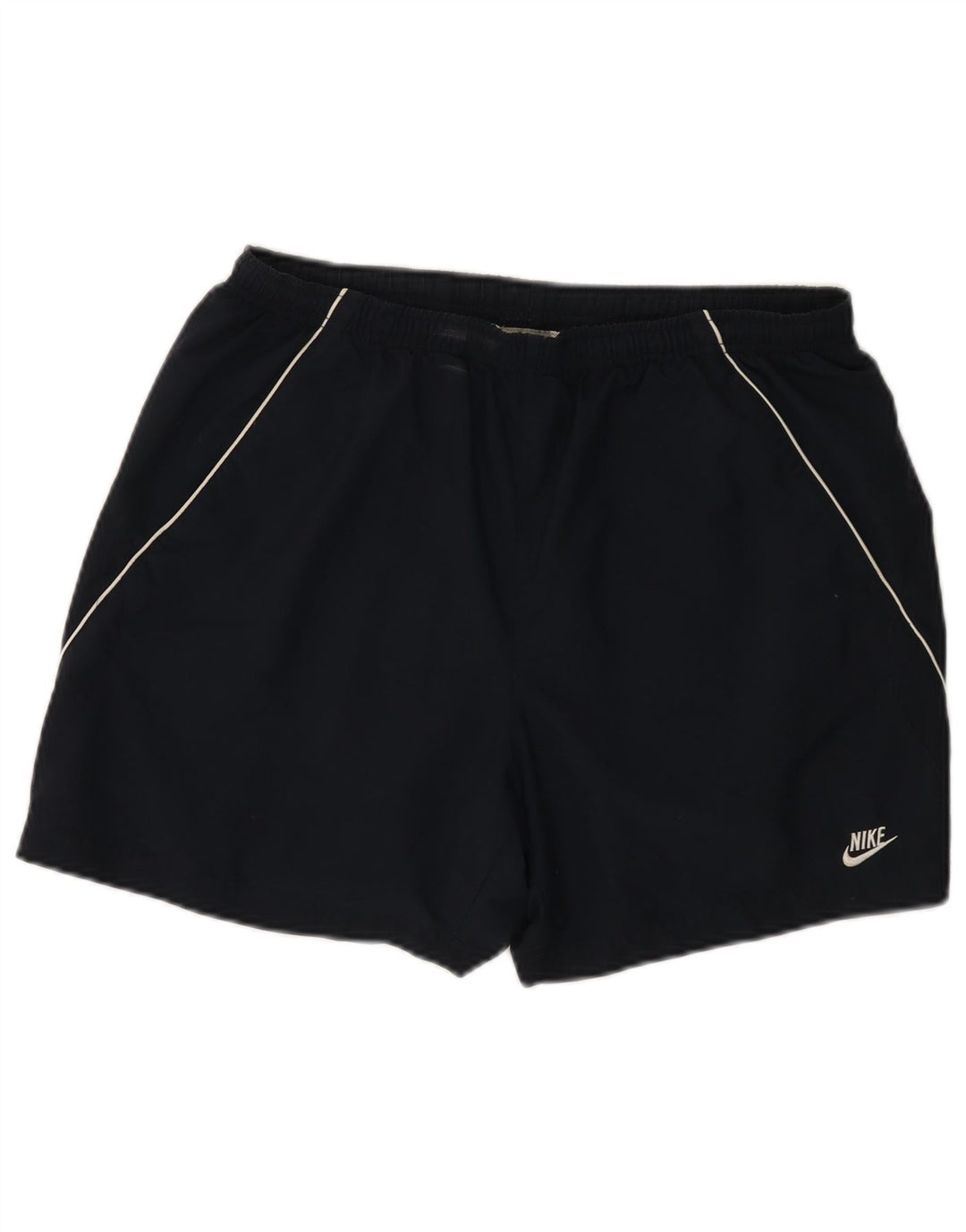 Shorts esportivos masculinos Nike grandes poliéster azul marinho