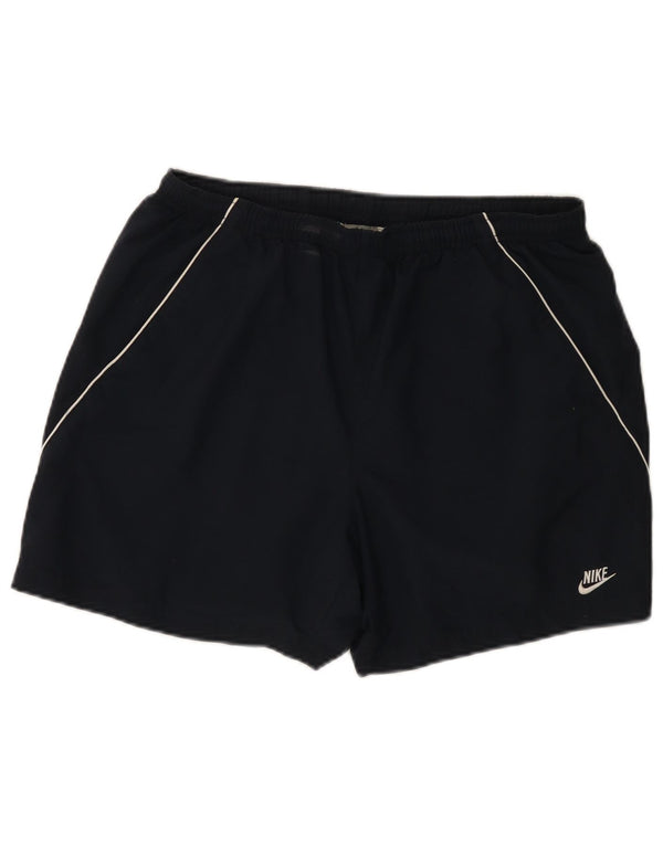 Nike Mens Sport Shorts Large  Navy Blue Polyester