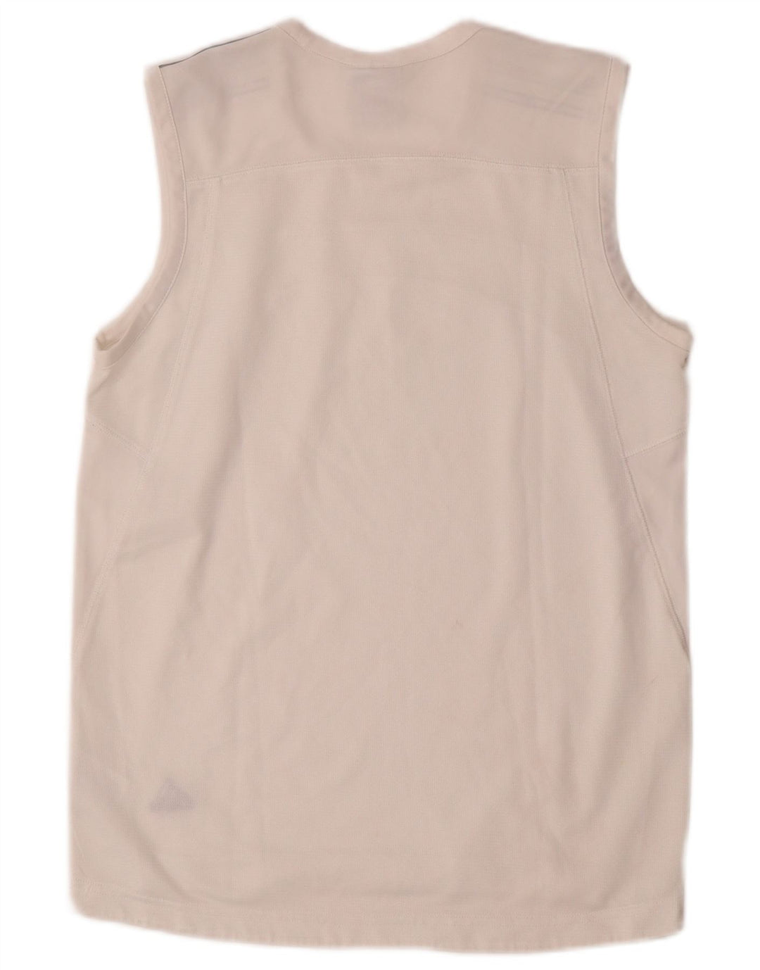 Adidas Mens Climacool Vest Top Pequeno Poliéster Branco