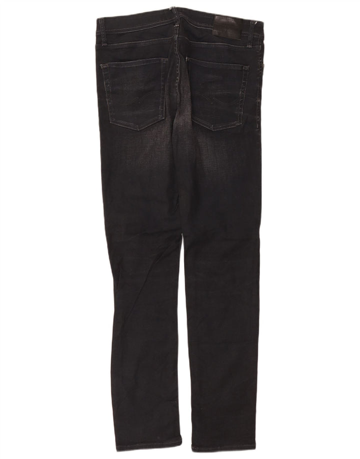 Jack & Jones Masculino Tim Slim Jeans W33 L34 Cinza Algodão