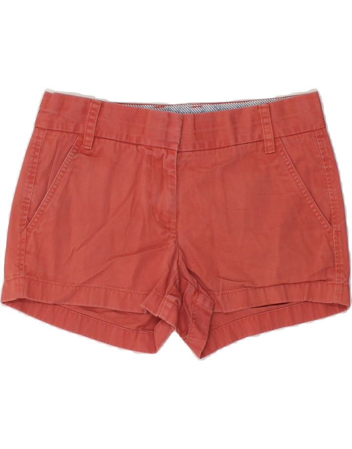 J. CREW Womens Hot Pants US 2 XS W28  Red Cotton Vintage J. Crew and Second-Hand J. Crew from Messina Hembry 