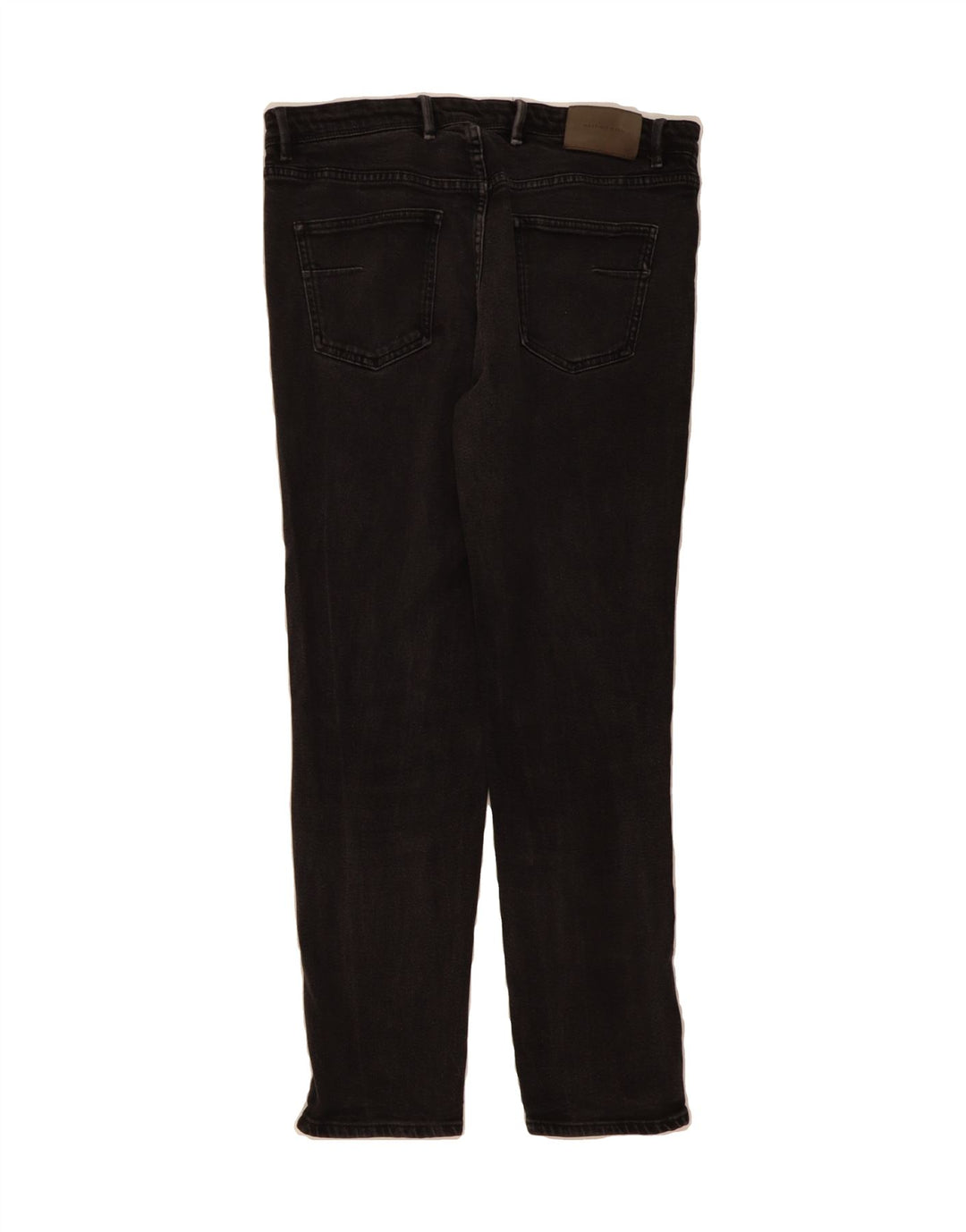 MASSIMO DUTTI Mens Slim Jeans EU 42 Large W32 L29 Black Cotton Vintage Massimo Dutti and Second-Hand Massimo Dutti from Messina Hembry 