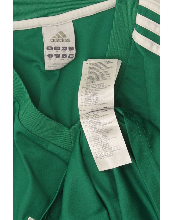Camiseta masculina Adidas Top XL verde poliéster