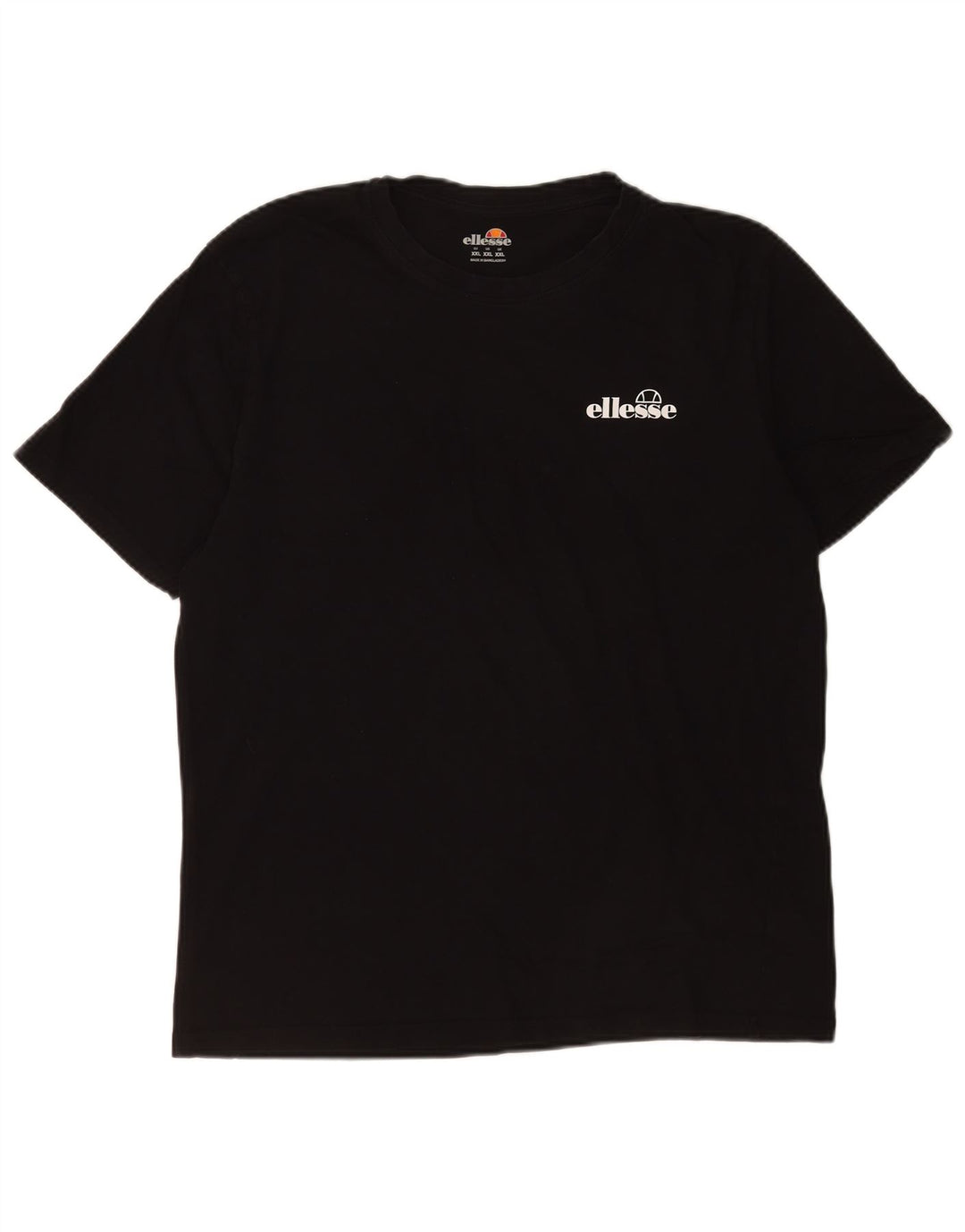 Camiseta masculina Ellesse Top 2XL algodão preto