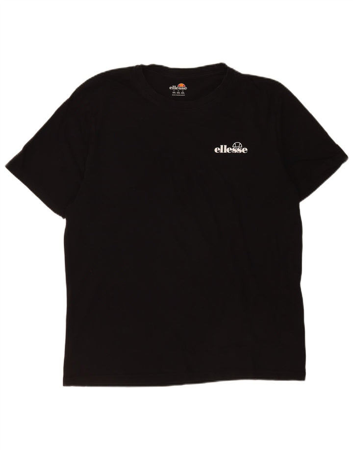 Camiseta masculina Ellesse Top 2XL algodão preto
