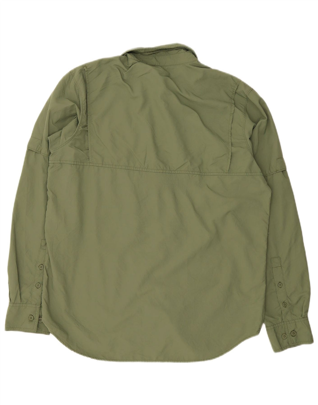 Camisa masculina Columbia Omni-Shade médio cáqui