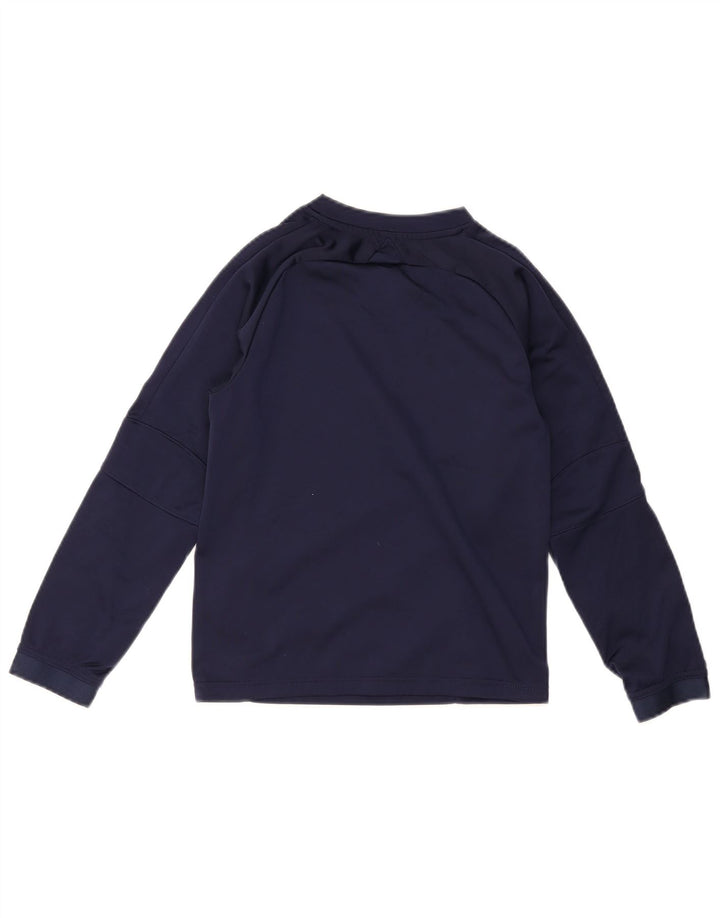 Top Puma Menino Manga Comprida 9-10 Anos Azul Marinho Poliéster