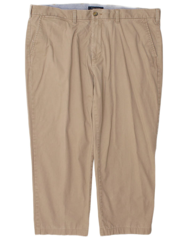 Calça Chino masculina Tommy Hilfiger W40 L25 algodão bege
