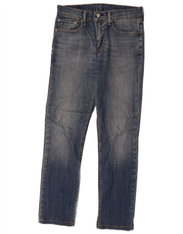 Levi's Masculino 511 Slim Jeans W31 L30 Azul Algodão