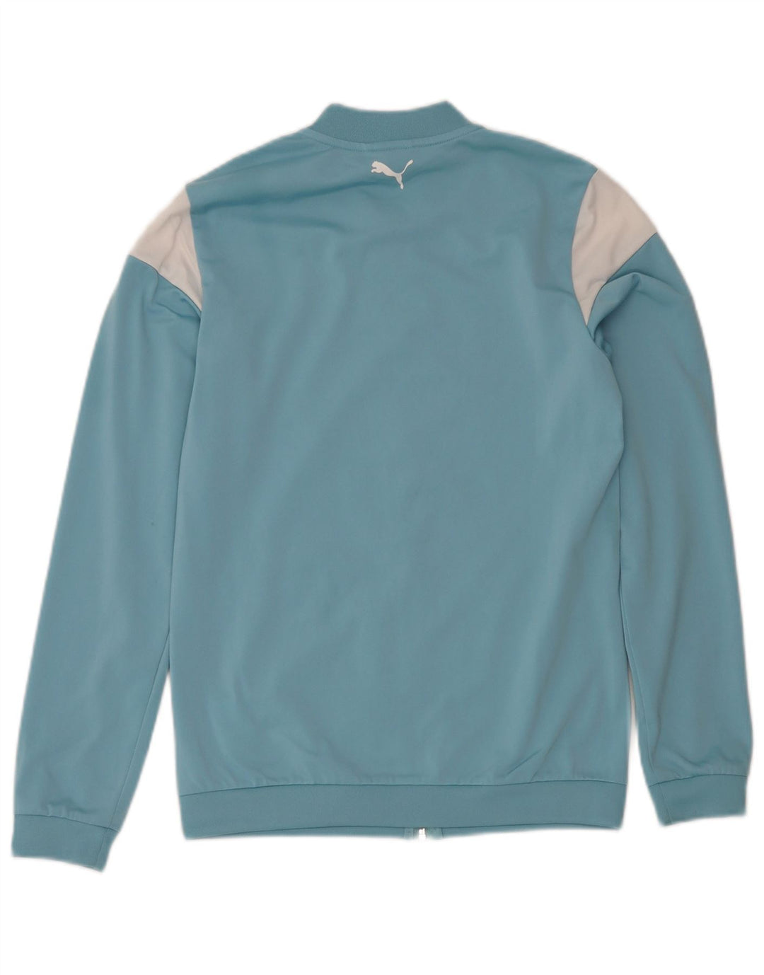 Jaqueta Puma Boys Graphic Tracksuit Top 15-16 Anos Azul Colorblock
