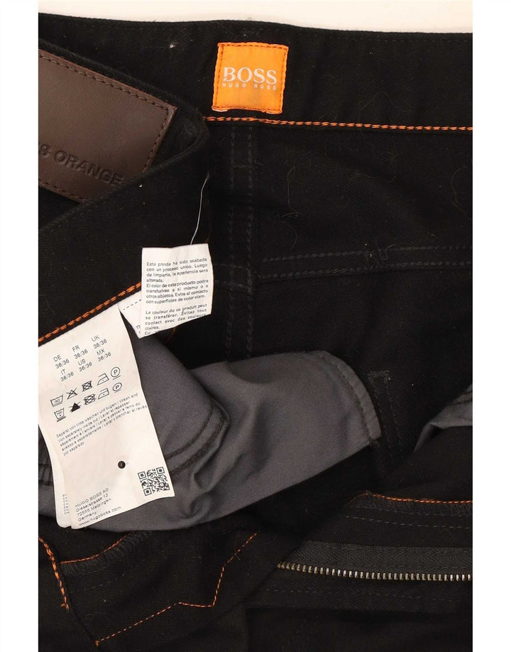 Hugo Boss Masculino Jeans Slim W36 L36 Algodão Preto