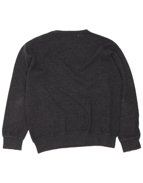 Tommy Hilfiger Suéter masculino com gola redonda XL algodão cinza