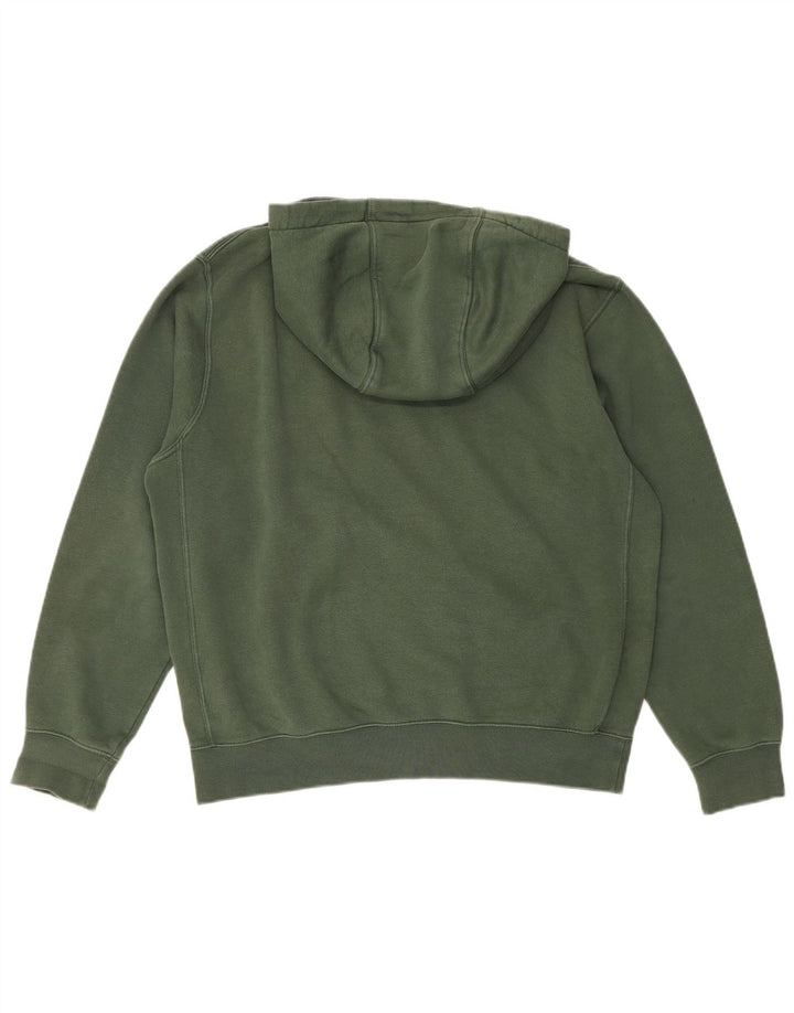 Jumper com capuz gráfico masculino Nike médio verde algodão