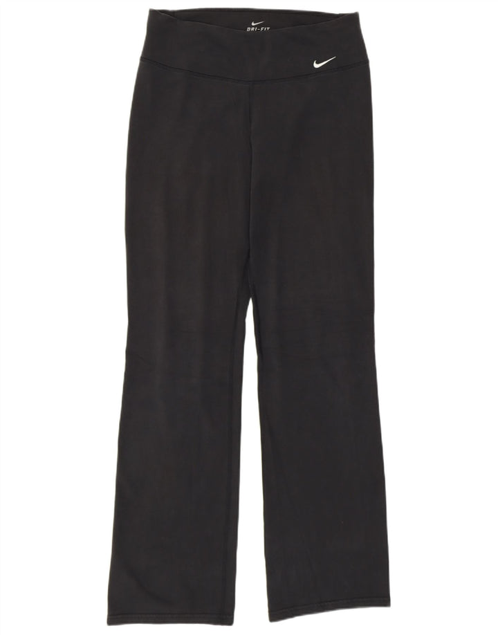 Calça Nike Dri Fit Feminina UK 12 Médio Algodão Preto