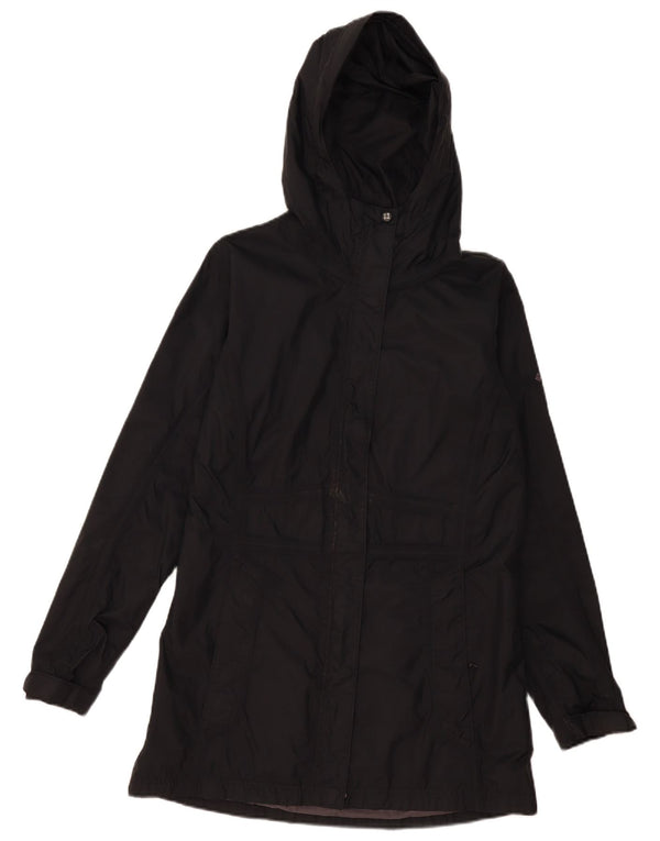 Jaqueta de chuva com capuz Columbia Omni-Tech feminina Reino Unido 14 nylon preto médio