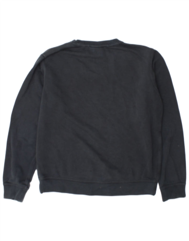 Moletom gráfico masculino Nike Jumper médio cinza algodão