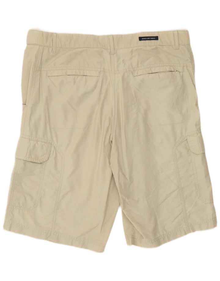 Shorts cargo masculino Marks & Spencer W32 algodão verde médio