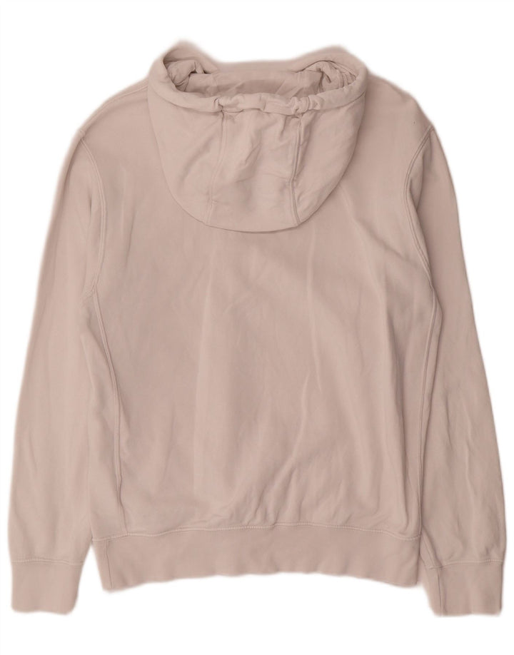Jumper com capuz gráfico masculino Nike pequeno algodão branco