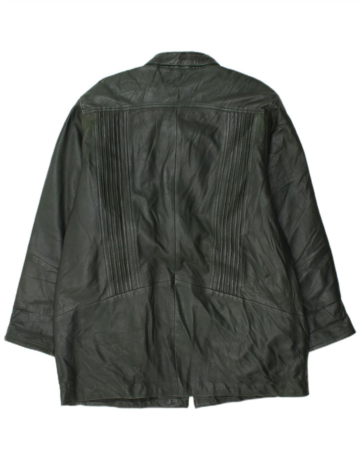 Sobretudo feminino VINTAGE IT 46 grande verde