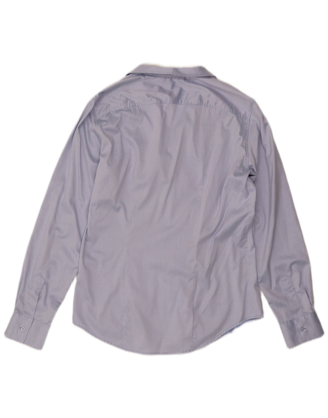 Camisa feminina NARACAMICIE UK 16 grande algodão azul