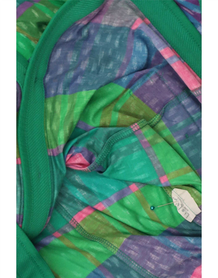 Jaqueta blazer feminina Liola com 4 botões Reino Unido 16 grande xadrez multicolorido
