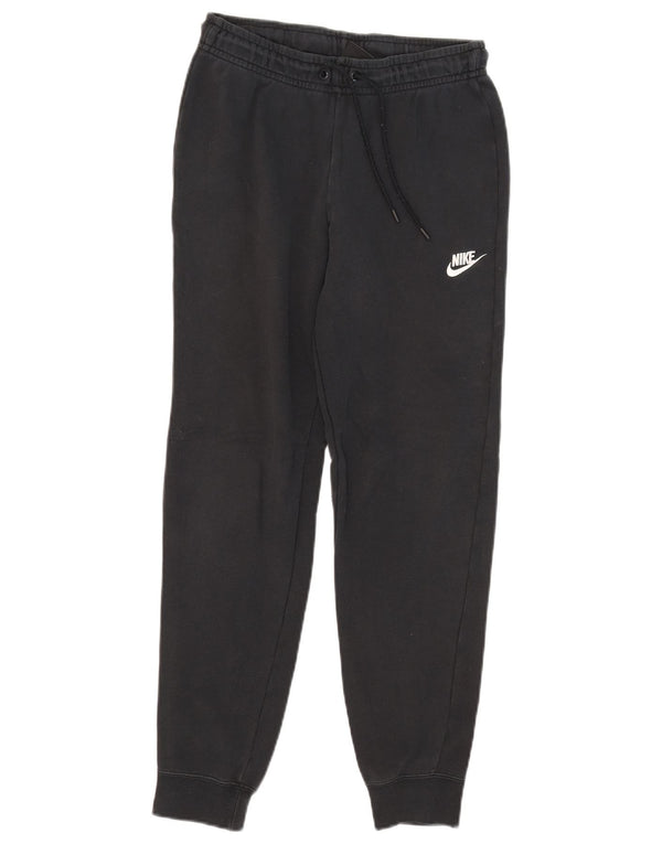 Nike Mens Treino Calças Joggers Pequeno Algodão Preto