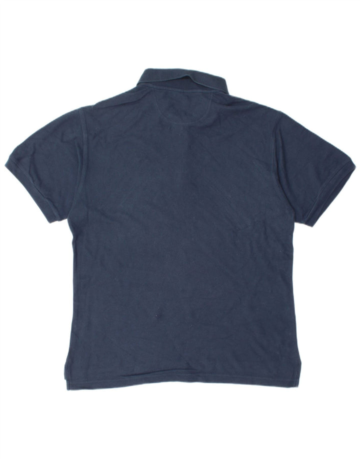 Camisa polo masculina CHAMPION médio algodão azul marinho