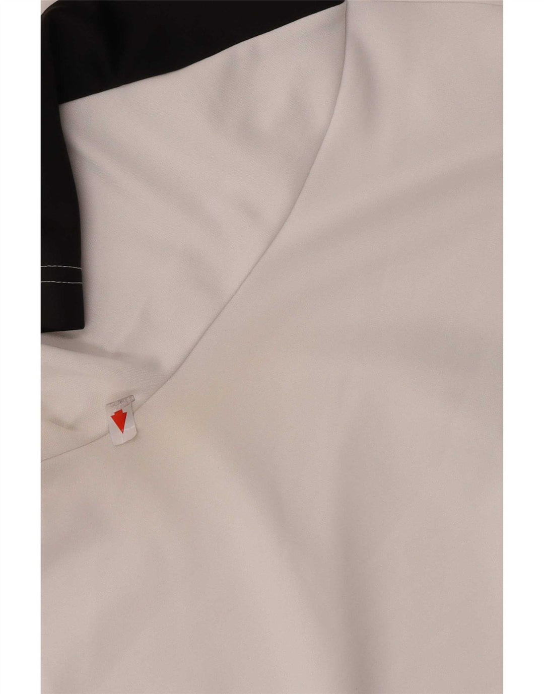 Adidas Mens Polo Shirt Grande Branco Colorblock Poliéster
