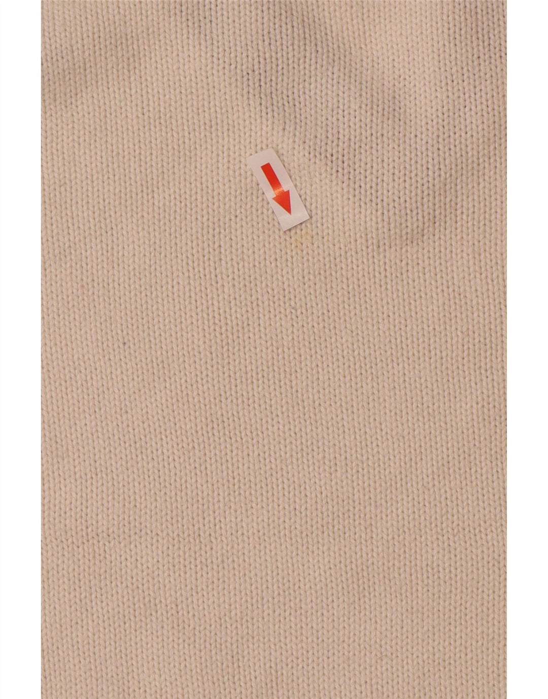 Suéter masculino Tommy Hilfiger com decote em V, médio, algodão branco