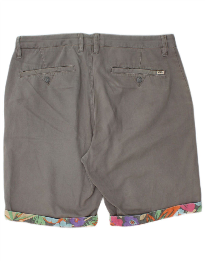 Shorts Chino masculino Vans W32 cinza médio algodão
