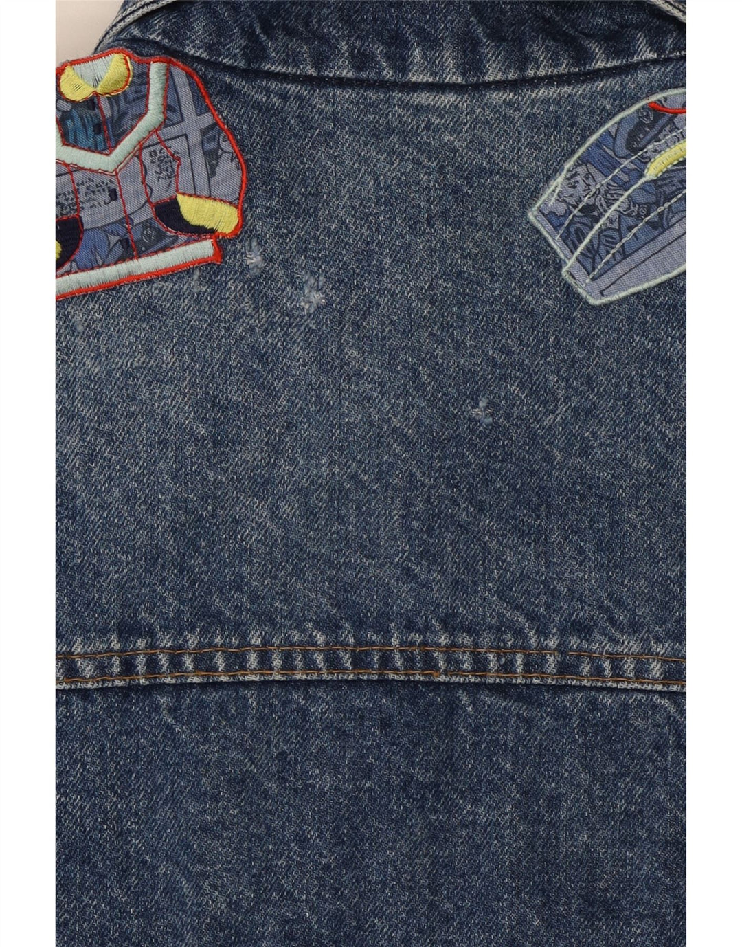 Jaqueta jeans masculina CLARK UK 38 algodão azul médio
