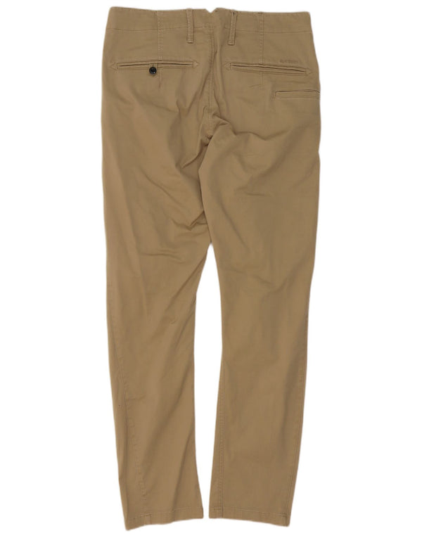 Calça cargo slim masculina G-Star W32 L32 algodão bege