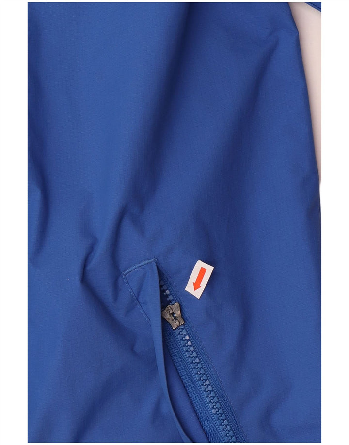 Jaqueta corta-vento masculina SUPERDRY UK 40 grande azul nylon