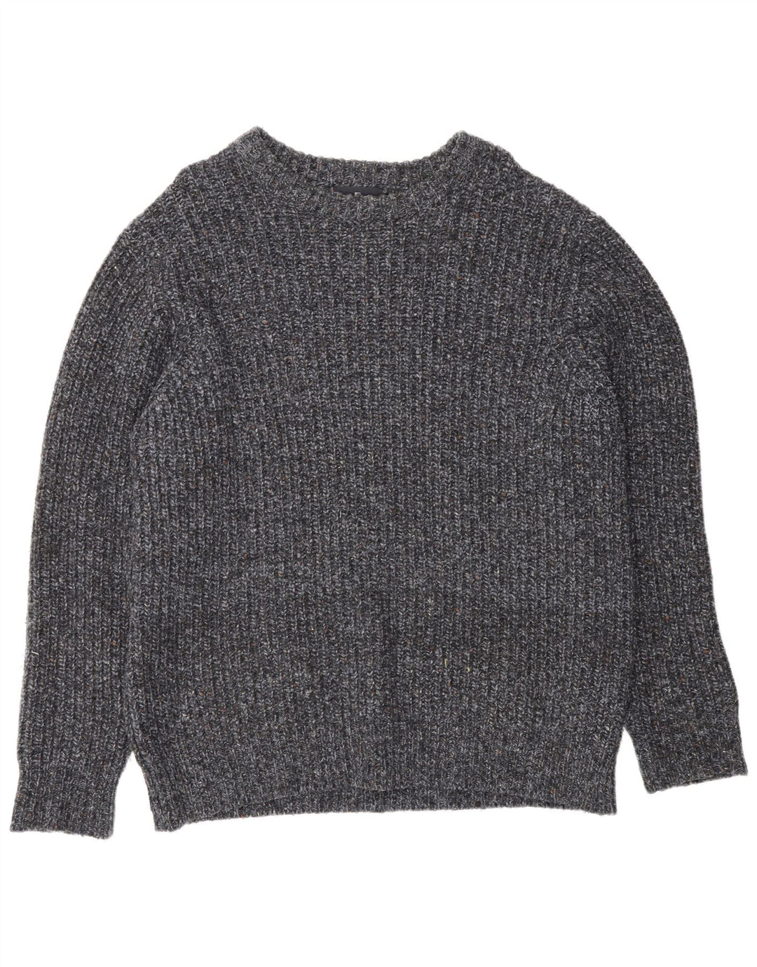 Suéter masculino Marks & Spencer Blue Harbor Boat Neck Jumper grande azul marinho