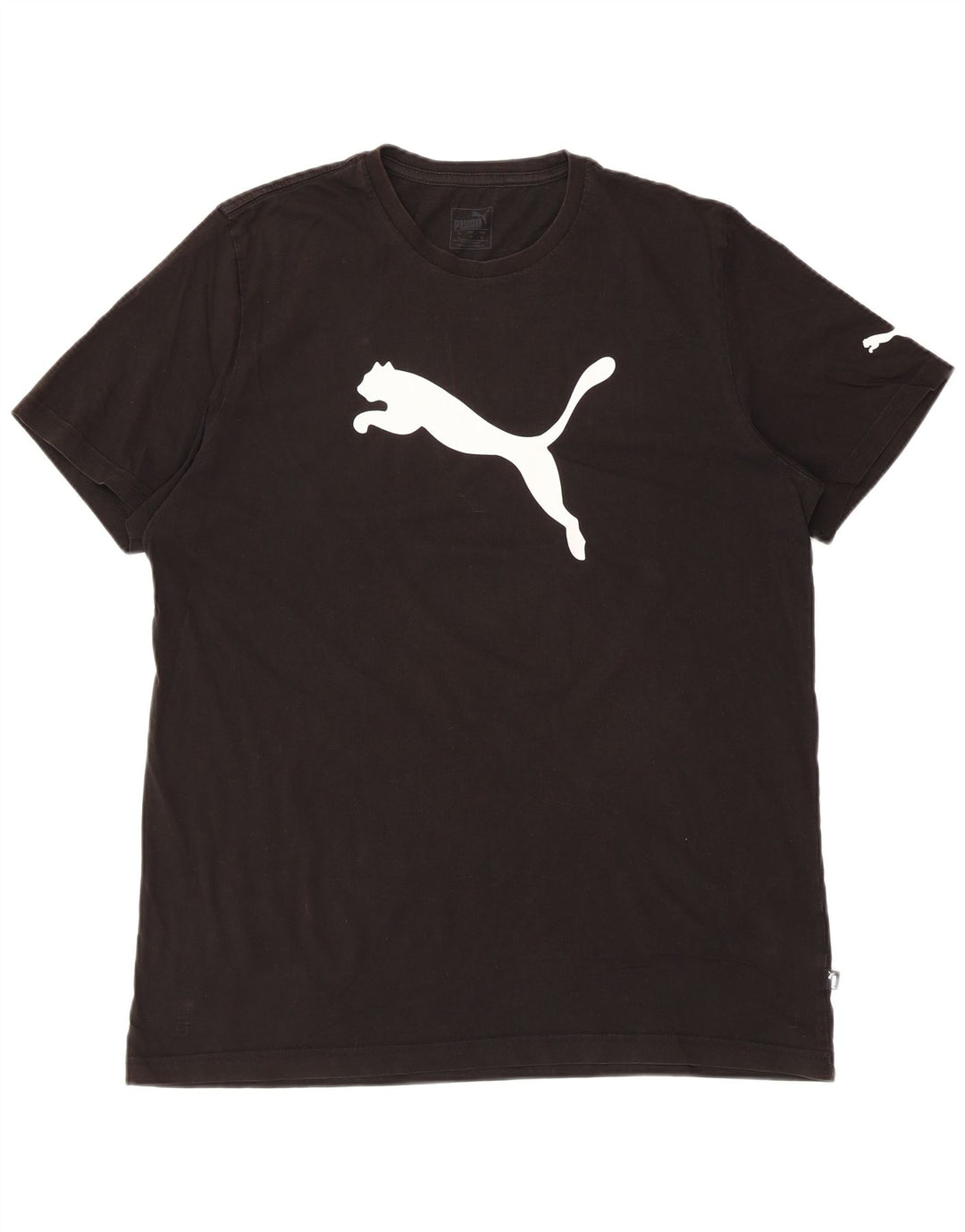 Camiseta masculina gráfica PUMA Top XL algodão preto