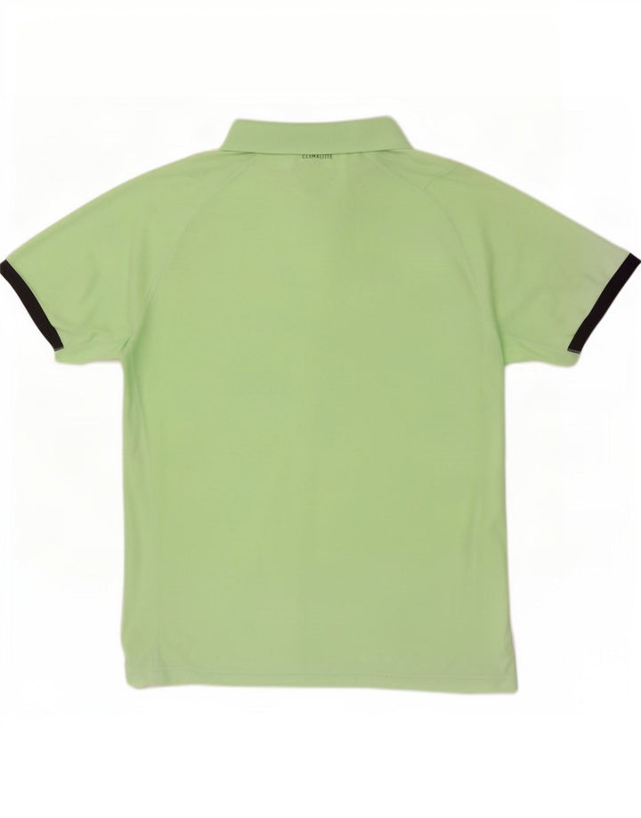 Adidas Mens Climalite Polo Shirt XL Verde Poliéster